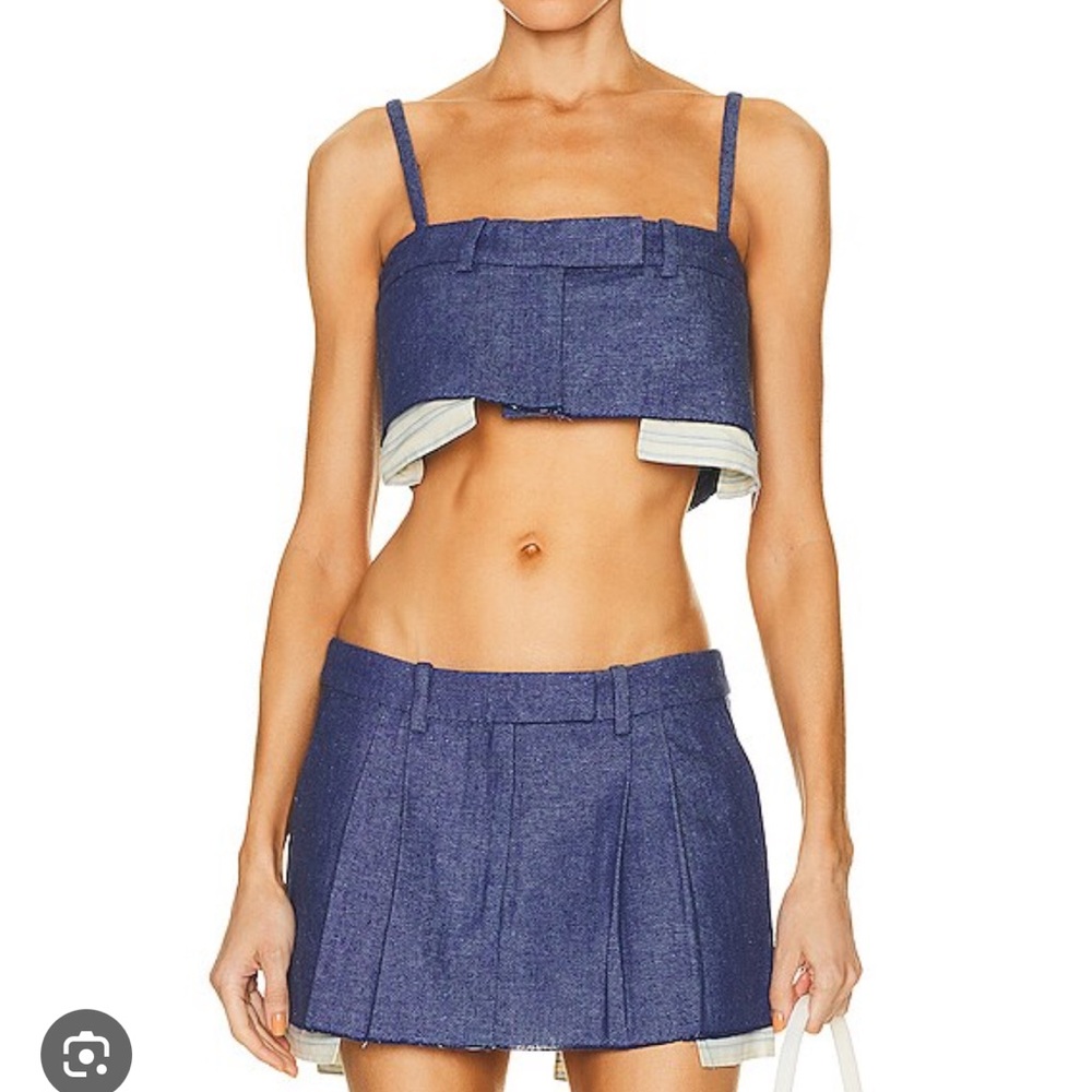 ALEXIS TERINA TOP - JEAN TOP NWT SIZE S